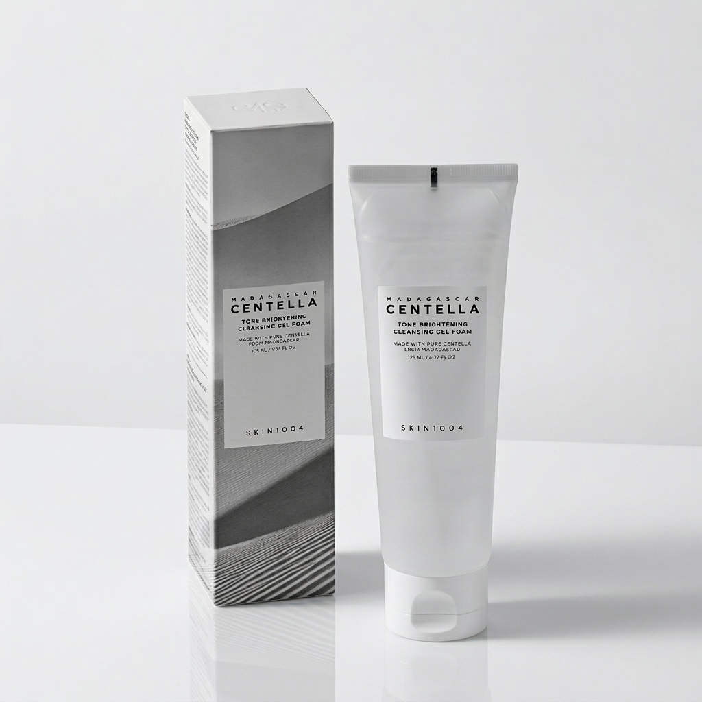 Madagascar Centella Tone Brightening Cleansing Gel Foam